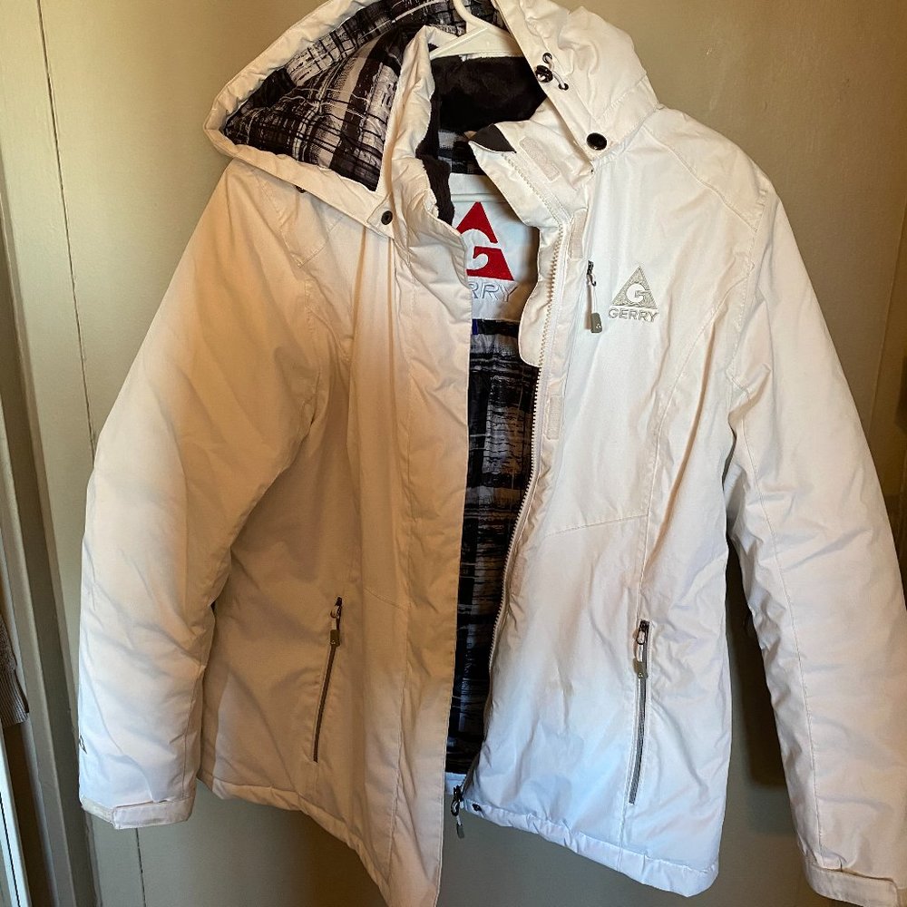 Lightly Used White Winter Jacket